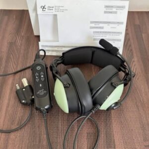 David Clark One-XMP ANR Bluetooth Aviation Headset – TP-108 Military Plug