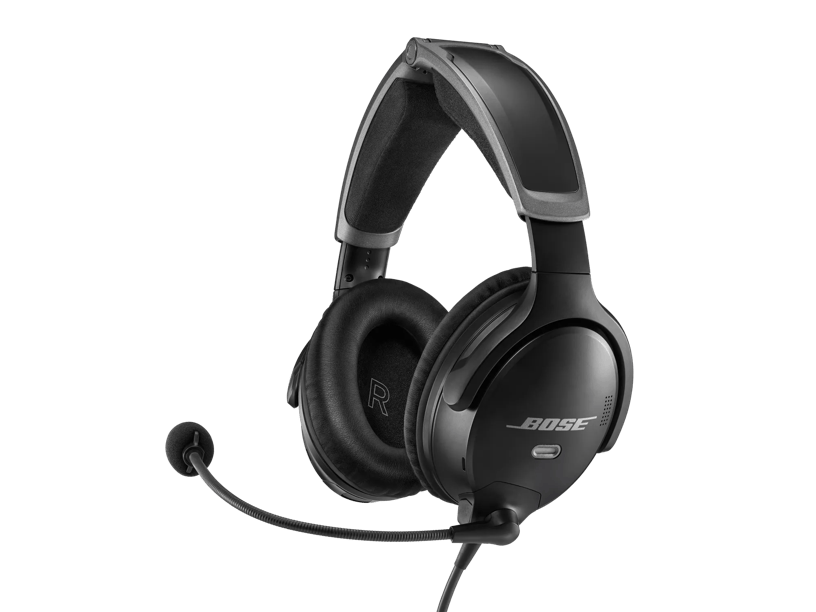 Bose A30 aviation headset — manufacturer reference image, not the actual sale item