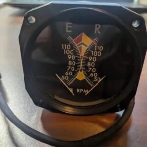Robinson R22 / R44 Dual RPM Gauge – P/N 000-19956-3 / 8792-3